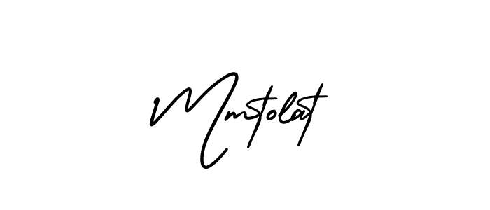 Use a signature maker to create a handwritten signature online. With this signature software, you can design (AmerikaSignatureDemo-Regular) your own signature for name Mmtolat. Mmtolat signature style 3 images and pictures png