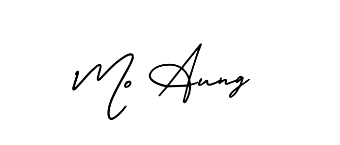 Check out images of Autograph of Mo Aung name. Actor Mo Aung Signature Style. AmerikaSignatureDemo-Regular is a professional sign style online. Mo Aung signature style 3 images and pictures png