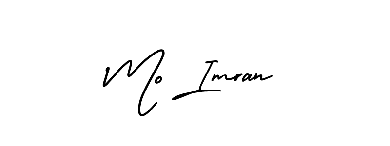 How to Draw Mo Imran signature style? AmerikaSignatureDemo-Regular is a latest design signature styles for name Mo Imran. Mo Imran signature style 3 images and pictures png