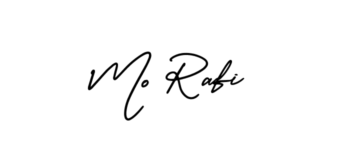 Best and Professional Signature Style for Mo Rafi. AmerikaSignatureDemo-Regular Best Signature Style Collection. Mo Rafi signature style 3 images and pictures png