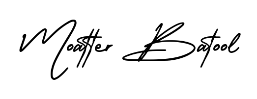 Get inspired by this graceful AmerikaSignatureDemo-Regular signature style for name Moatter Batool. Smooth loops and balanced proportions for everyday use. Moatter Batool signature style 3 images and pictures png