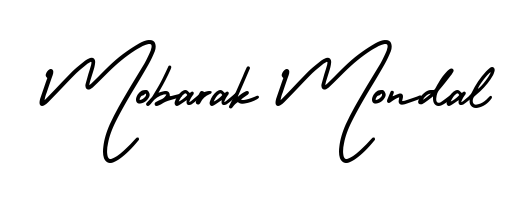 Generate high-definition signature styles for Mobarak Mondal. The AmerikaSignatureDemo-Regular typeface ensures crisp legibility and sophisticated design. Mobarak Mondal signature style 3 images and pictures png