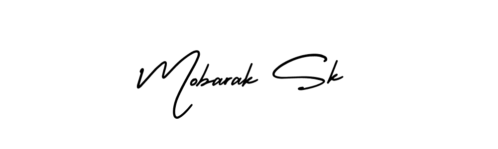 How to Draw Mobarak Sk signature style? AmerikaSignatureDemo-Regular is a latest design signature styles for name Mobarak Sk. Mobarak Sk signature style 3 images and pictures png