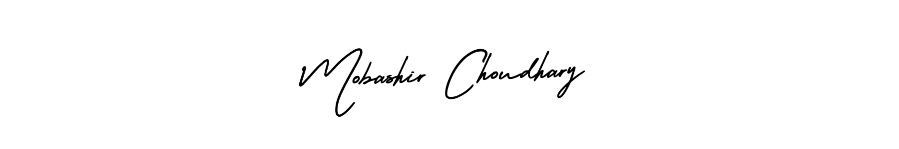 Also You can easily find your signature by using the search form. We will create Mobashir Choudhary name handwritten signature images for you free of cost using AmerikaSignatureDemo-Regular sign style. Mobashir Choudhary signature style 3 images and pictures png