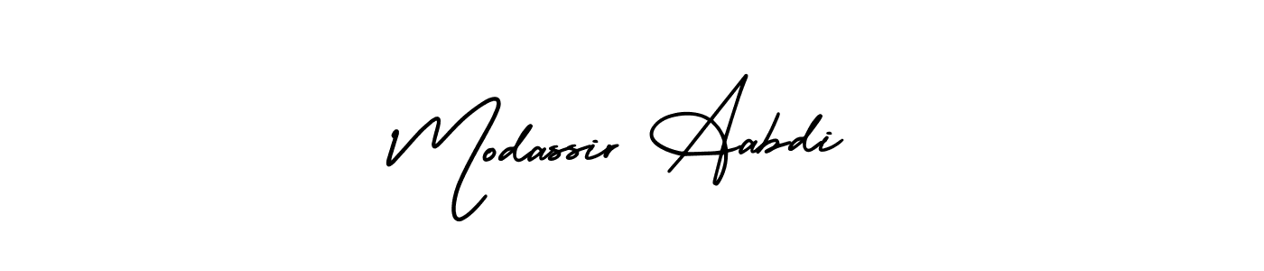 Similarly AmerikaSignatureDemo-Regular is the best handwritten signature design. Signature creator online .You can use it as an online autograph creator for name Modassir Aabdi. Modassir Aabdi signature style 3 images and pictures png