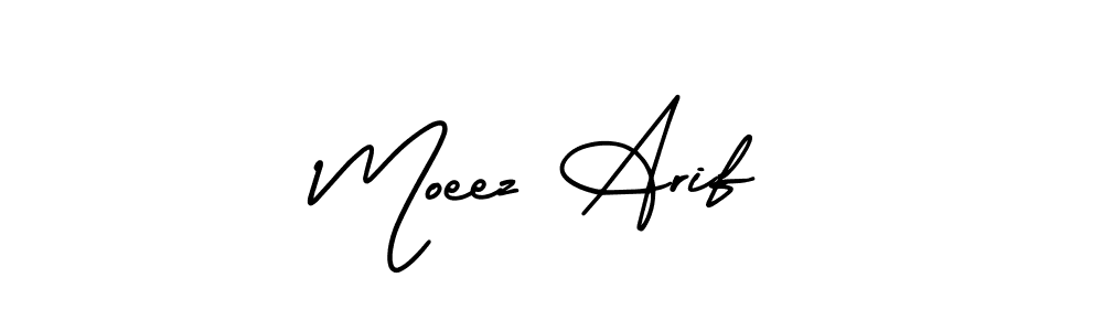 Also You can easily find your signature by using the search form. We will create Moeez Arif name handwritten signature images for you free of cost using AmerikaSignatureDemo-Regular sign style. Moeez Arif signature style 3 images and pictures png