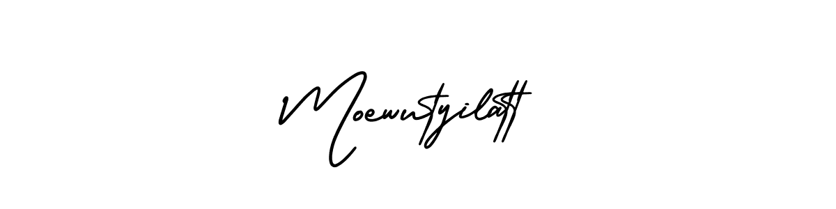 How to make Moewutyilatt signature? AmerikaSignatureDemo-Regular is a professional autograph style. Create handwritten signature for Moewutyilatt name. Moewutyilatt signature style 3 images and pictures png