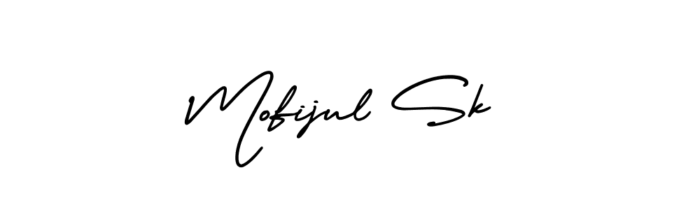 Mofijul Sk stylish signature style. Best Handwritten Sign (AmerikaSignatureDemo-Regular) for my name. Handwritten Signature Collection Ideas for my name Mofijul Sk. Mofijul Sk signature style 3 images and pictures png