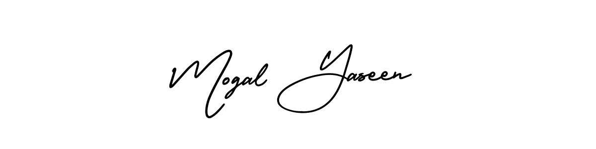 Check out images of Autograph of Mogal Yaseen name. Actor Mogal Yaseen Signature Style. AmerikaSignatureDemo-Regular is a professional sign style online. Mogal Yaseen signature style 3 images and pictures png