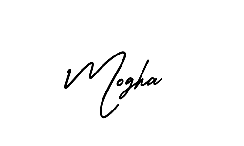 Similarly AmerikaSignatureDemo-Regular is the best handwritten signature design. Signature creator online .You can use it as an online autograph creator for name Mogha. Mogha signature style 3 images and pictures png