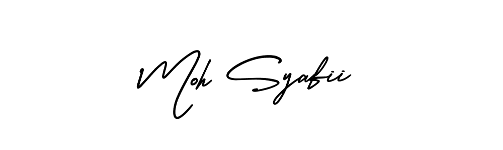 Best and Professional Signature Style for Moh Syafii. AmerikaSignatureDemo-Regular Best Signature Style Collection. Moh Syafii signature style 3 images and pictures png