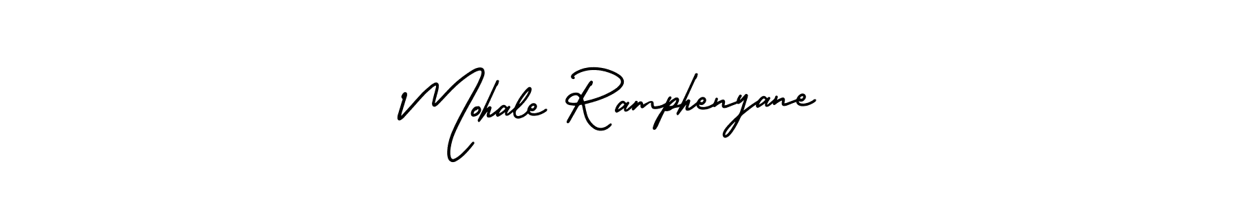 Also we have Mohale Ramphenyane name is the best signature style. Create professional handwritten signature collection using AmerikaSignatureDemo-Regular autograph style. Mohale Ramphenyane signature style 3 images and pictures png