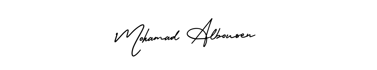 Once you've used our free online signature maker to create your best signature AmerikaSignatureDemo-Regular style, it's time to enjoy all of the benefits that Mohamad Albousen name signing documents. Mohamad Albousen signature style 3 images and pictures png