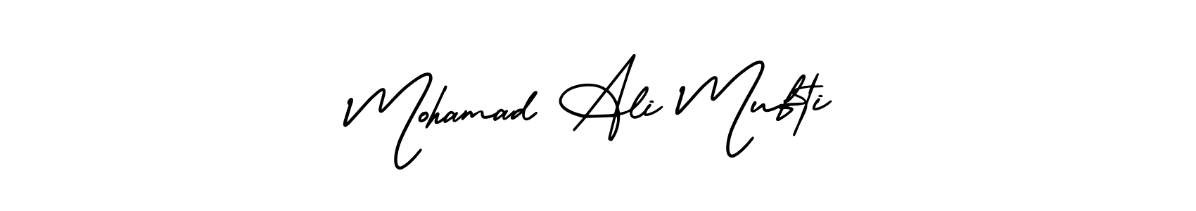 Similarly AmerikaSignatureDemo-Regular is the best handwritten signature design. Signature creator online .You can use it as an online autograph creator for name Mohamad Ali Mufti. Mohamad Ali Mufti signature style 3 images and pictures png