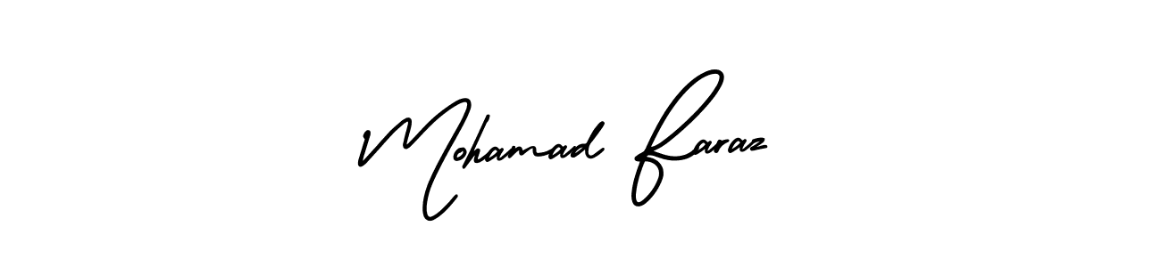 Once you've used our free online signature maker to create your best signature AmerikaSignatureDemo-Regular style, it's time to enjoy all of the benefits that Mohamad Faraz name signing documents. Mohamad Faraz signature style 3 images and pictures png