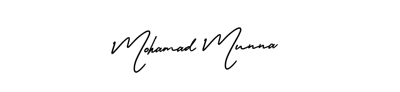 See photos of Mohamad Munna official signature by Spectra . Check more albums & portfolios. Read reviews & check more about AmerikaSignatureDemo-Regular font. Mohamad Munna signature style 3 images and pictures png