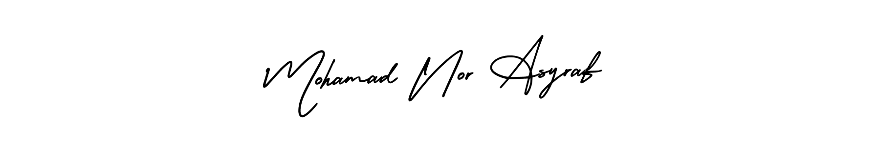 Once you've used our free online signature maker to create your best signature AmerikaSignatureDemo-Regular style, it's time to enjoy all of the benefits that Mohamad Nor Asyraf name signing documents. Mohamad Nor Asyraf signature style 3 images and pictures png