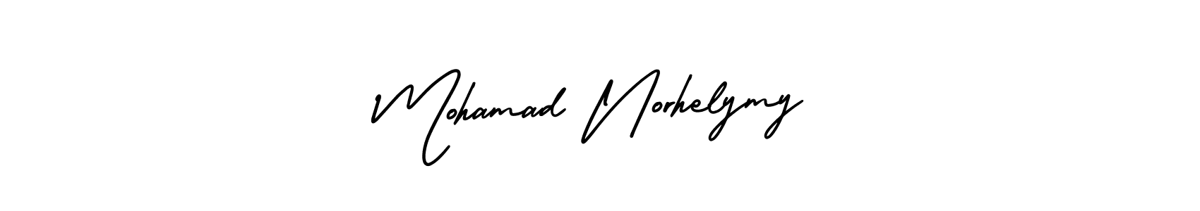 Best and Professional Signature Style for Mohamad Norhelymy. AmerikaSignatureDemo-Regular Best Signature Style Collection. Mohamad Norhelymy signature style 3 images and pictures png