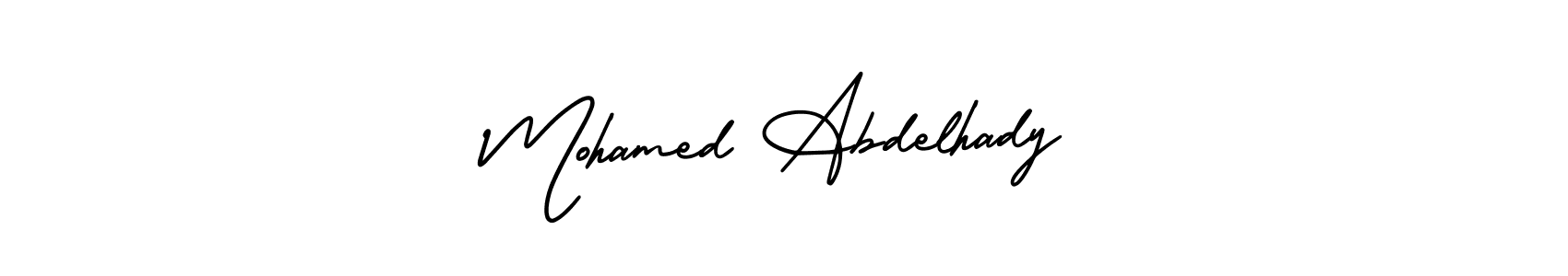 Similarly AmerikaSignatureDemo-Regular is the best handwritten signature design. Signature creator online .You can use it as an online autograph creator for name Mohamed Abdelhady. Mohamed Abdelhady signature style 3 images and pictures png