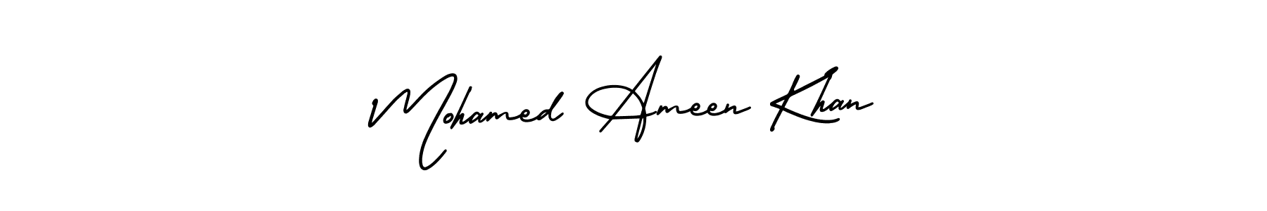 Check out images of Autograph of Mohamed Ameen Khan name. Actor Mohamed Ameen Khan Signature Style. AmerikaSignatureDemo-Regular is a professional sign style online. Mohamed Ameen Khan signature style 3 images and pictures png