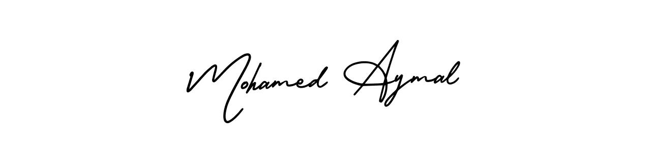 Make a beautiful signature design for name Mohamed Aymal. Use this online signature maker to create a handwritten signature for free. Mohamed Aymal signature style 3 images and pictures png