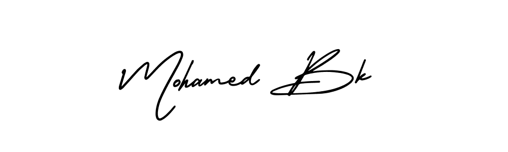 Also You can easily find your signature by using the search form. We will create Mohamed Bk name handwritten signature images for you free of cost using AmerikaSignatureDemo-Regular sign style. Mohamed Bk signature style 3 images and pictures png