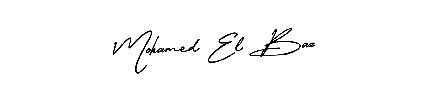 AmerikaSignatureDemo-Regular is a professional signature style that is perfect for those who want to add a touch of class to their signature. It is also a great choice for those who want to make their signature more unique. Get Mohamed El Baz name to fancy signature for free. Mohamed El Baz signature style 3 images and pictures png
