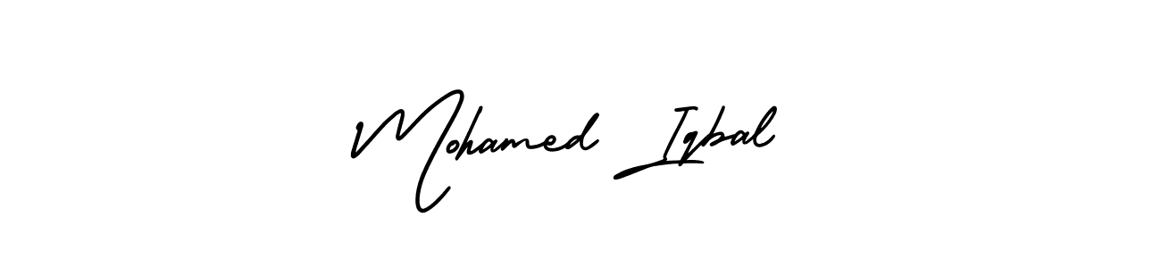 Also You can easily find your signature by using the search form. We will create Mohamed Iqbal name handwritten signature images for you free of cost using AmerikaSignatureDemo-Regular sign style. Mohamed Iqbal signature style 3 images and pictures png