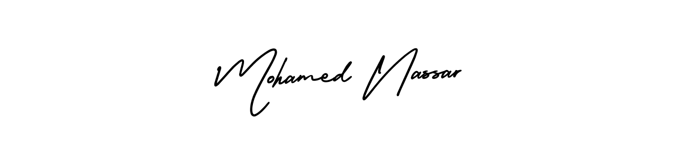 Best and Professional Signature Style for Mohamed Nassar. AmerikaSignatureDemo-Regular Best Signature Style Collection. Mohamed Nassar signature style 3 images and pictures png
