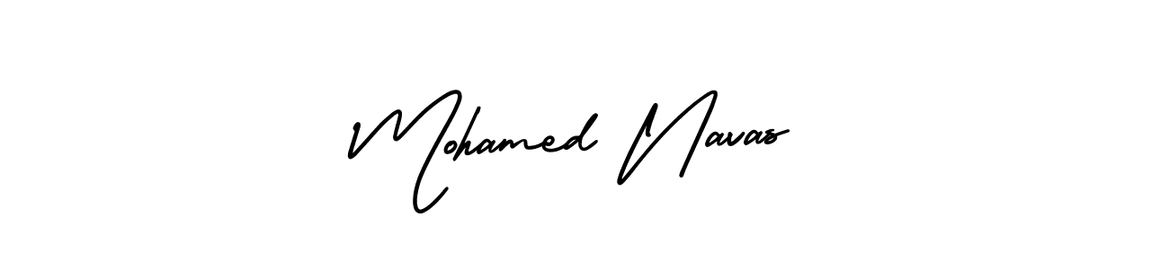 Make a short Mohamed Navas signature style. Manage your documents anywhere anytime using AmerikaSignatureDemo-Regular. Create and add eSignatures, submit forms, share and send files easily. Mohamed Navas signature style 3 images and pictures png