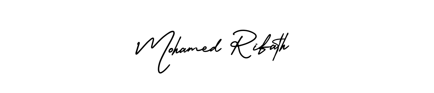 Once you've used our free online signature maker to create your best signature AmerikaSignatureDemo-Regular style, it's time to enjoy all of the benefits that Mohamed Rifath name signing documents. Mohamed Rifath signature style 3 images and pictures png