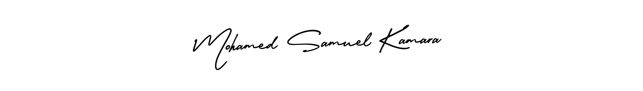 Also You can easily find your signature by using the search form. We will create Mohamed Samuel Kamara name handwritten signature images for you free of cost using AmerikaSignatureDemo-Regular sign style. Mohamed Samuel Kamara signature style 3 images and pictures png