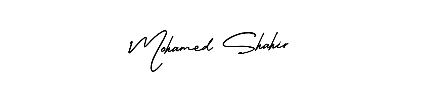 if you are searching for the best signature style for your name Mohamed Shahir. so please give up your signature search. here we have designed multiple signature styles  using AmerikaSignatureDemo-Regular. Mohamed Shahir signature style 3 images and pictures png