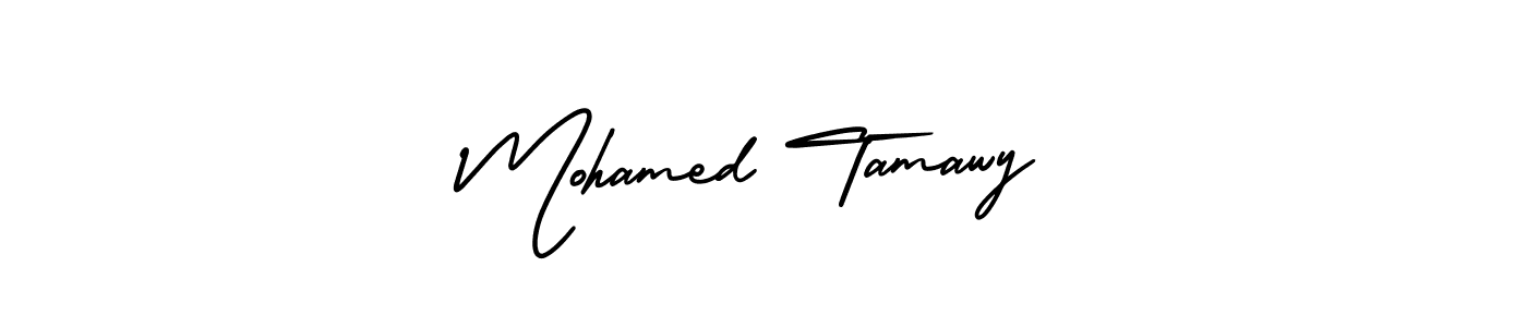 Make a short Mohamed Tamawy signature style. Manage your documents anywhere anytime using AmerikaSignatureDemo-Regular. Create and add eSignatures, submit forms, share and send files easily. Mohamed Tamawy signature style 3 images and pictures png