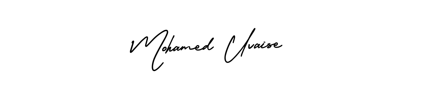 Similarly AmerikaSignatureDemo-Regular is the best handwritten signature design. Signature creator online .You can use it as an online autograph creator for name Mohamed Uvaise. Mohamed Uvaise signature style 3 images and pictures png