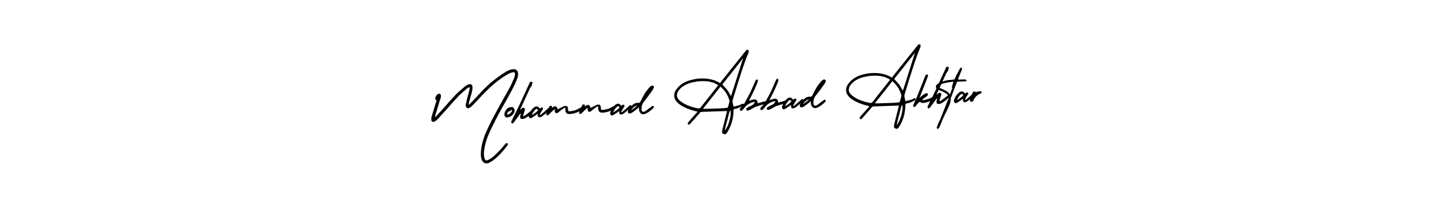 You can use this online signature creator to create a handwritten signature for the name Mohammad Abbad Akhtar. This is the best online autograph maker. Mohammad Abbad Akhtar signature style 3 images and pictures png