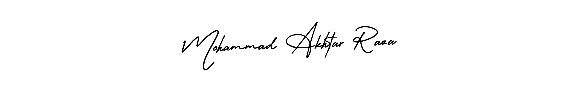 Make a short Mohammad Akhtar Raza signature style. Manage your documents anywhere anytime using AmerikaSignatureDemo-Regular. Create and add eSignatures, submit forms, share and send files easily. Mohammad Akhtar Raza signature style 3 images and pictures png
