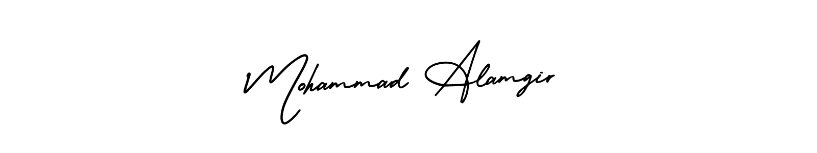 Similarly AmerikaSignatureDemo-Regular is the best handwritten signature design. Signature creator online .You can use it as an online autograph creator for name Mohammad Alamgir. Mohammad Alamgir signature style 3 images and pictures png