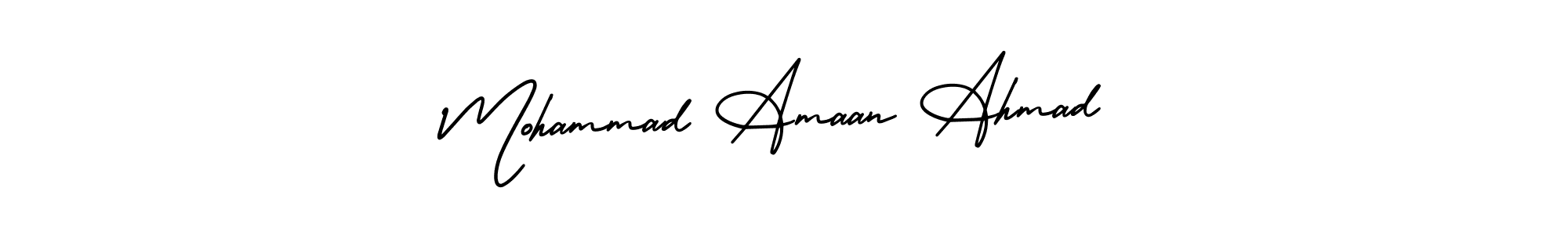 Once you've used our free online signature maker to create your best signature AmerikaSignatureDemo-Regular style, it's time to enjoy all of the benefits that Mohammad Amaan Ahmad name signing documents. Mohammad Amaan Ahmad signature style 3 images and pictures png