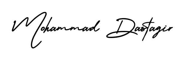 Get an exclusive digital autograph for Mohammad Dastagir. The AmerikaSignatureDemo-Regular typeface captures the charm of real penmanship on paper. Mohammad Dastagir signature style 3 images and pictures png