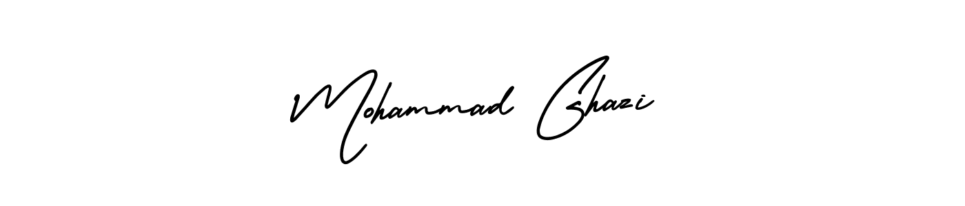 How to Draw Mohammad Ghazi signature style? AmerikaSignatureDemo-Regular is a latest design signature styles for name Mohammad Ghazi. Mohammad Ghazi signature style 3 images and pictures png