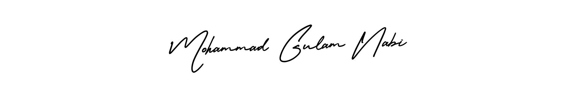 Best and Professional Signature Style for Mohammad Gulam Nabi. AmerikaSignatureDemo-Regular Best Signature Style Collection. Mohammad Gulam Nabi signature style 3 images and pictures png