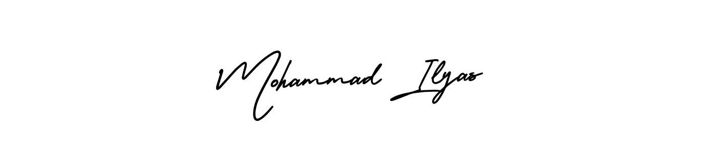 Create a beautiful signature design for name Mohammad Ilyas. With this signature (AmerikaSignatureDemo-Regular) fonts, you can make a handwritten signature for free. Mohammad Ilyas signature style 3 images and pictures png