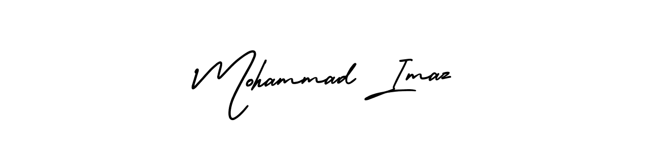 Design your own signature with our free online signature maker. With this signature software, you can create a handwritten (AmerikaSignatureDemo-Regular) signature for name Mohammad Imaz. Mohammad Imaz signature style 3 images and pictures png