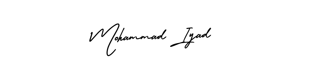 You can use this online signature creator to create a handwritten signature for the name Mohammad Iyad. This is the best online autograph maker. Mohammad Iyad signature style 3 images and pictures png