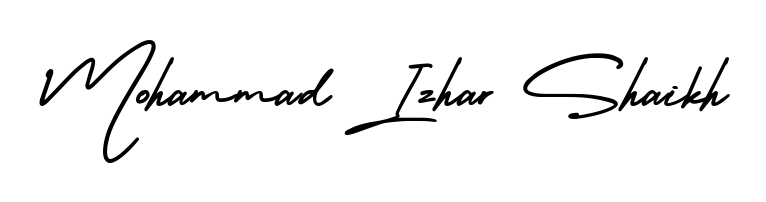 How to make Mohammad Izhar Shaikh signature? AmerikaSignatureDemo-Regular is a professional autograph style. Create handwritten signature for Mohammad Izhar Shaikh name. Mohammad Izhar Shaikh signature style 3 images and pictures png