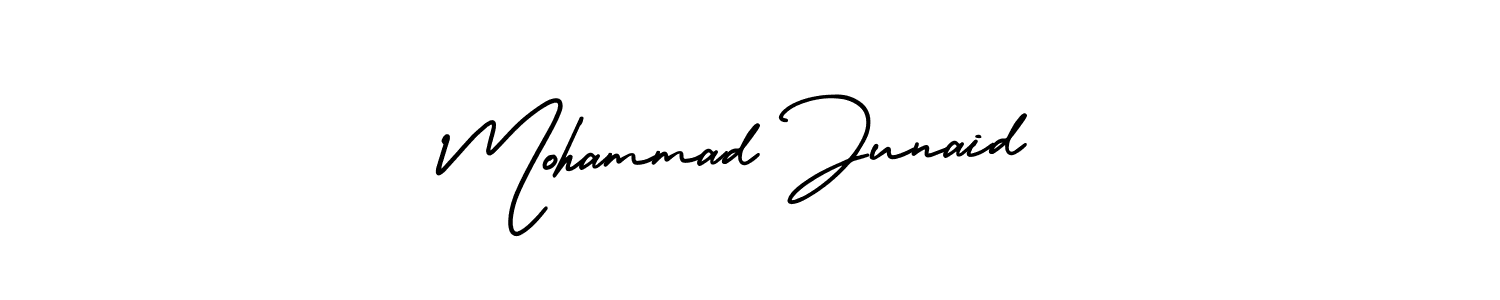 See photos of Mohammad Junaid official signature by Spectra . Check more albums & portfolios. Read reviews & check more about AmerikaSignatureDemo-Regular font. Mohammad Junaid signature style 3 images and pictures png