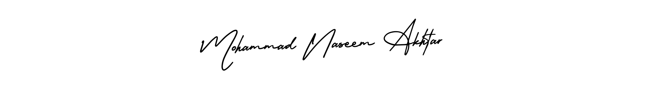 Also we have Mohammad Naseem Akhtar name is the best signature style. Create professional handwritten signature collection using AmerikaSignatureDemo-Regular autograph style. Mohammad Naseem Akhtar signature style 3 images and pictures png