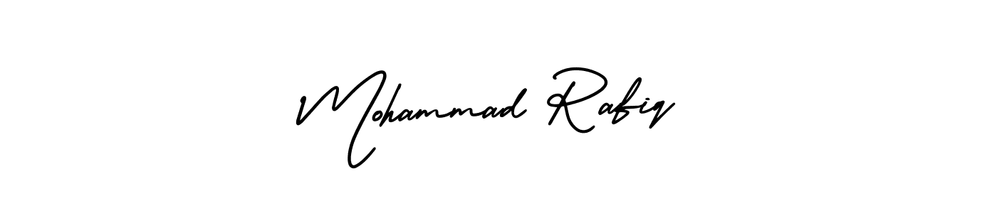 Also You can easily find your signature by using the search form. We will create Mohammad Rafiq name handwritten signature images for you free of cost using AmerikaSignatureDemo-Regular sign style. Mohammad Rafiq signature style 3 images and pictures png