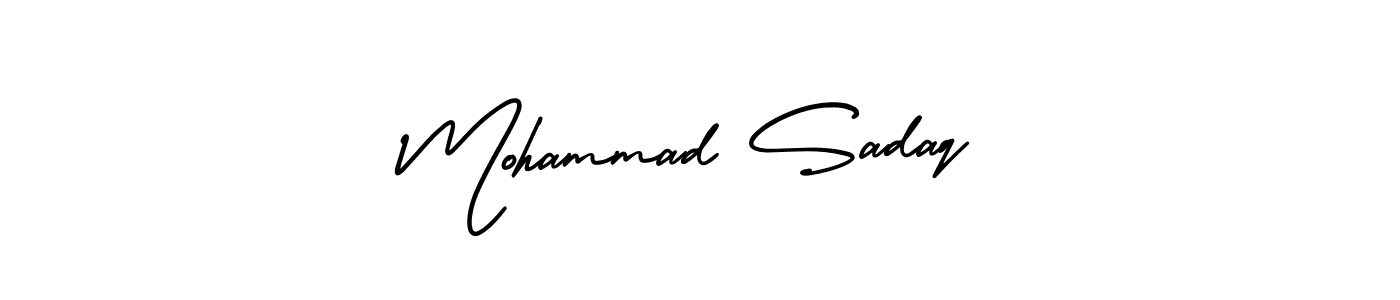 Here are the top 10 professional signature styles for the name Mohammad Sadaq. These are the best autograph styles you can use for your name. Mohammad Sadaq signature style 3 images and pictures png